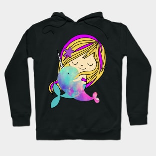 mermaid hug Hoodie